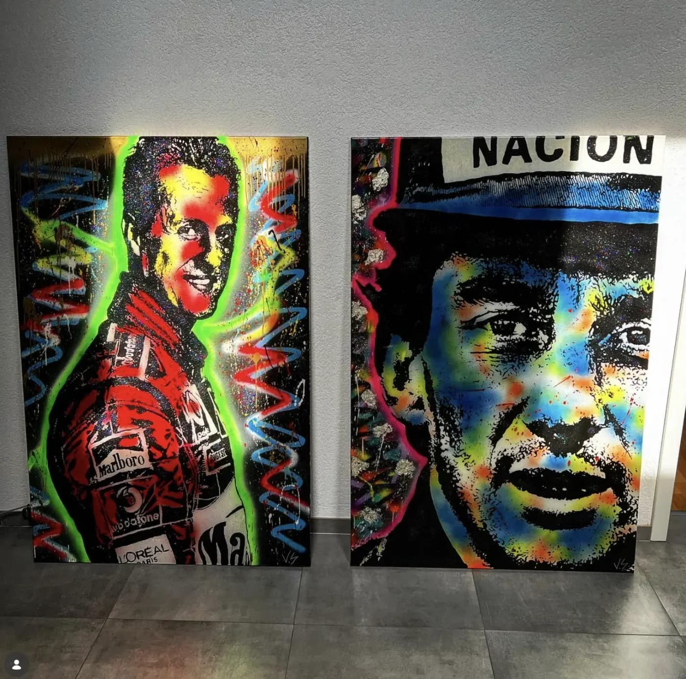 Racing Legends Diptych